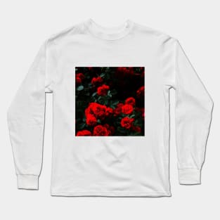 Rose - aesthetic box art Long Sleeve T-Shirt